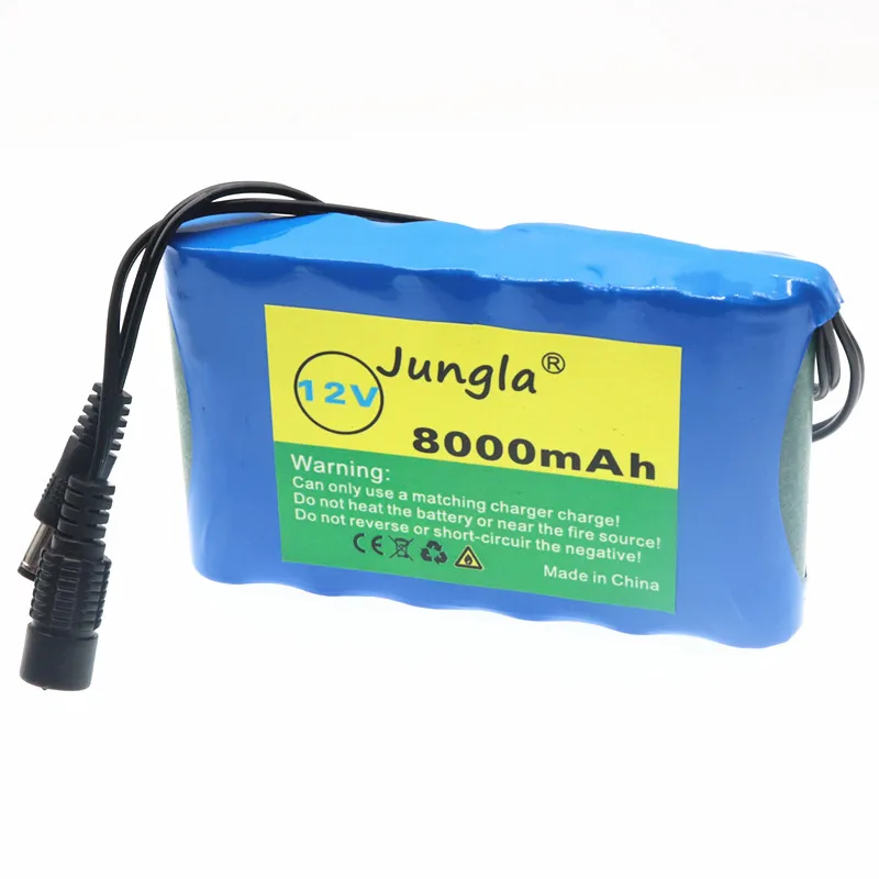 Портативный Супер 12V 8000mah аккумулятор перезаряжаемый литий-ионный ...