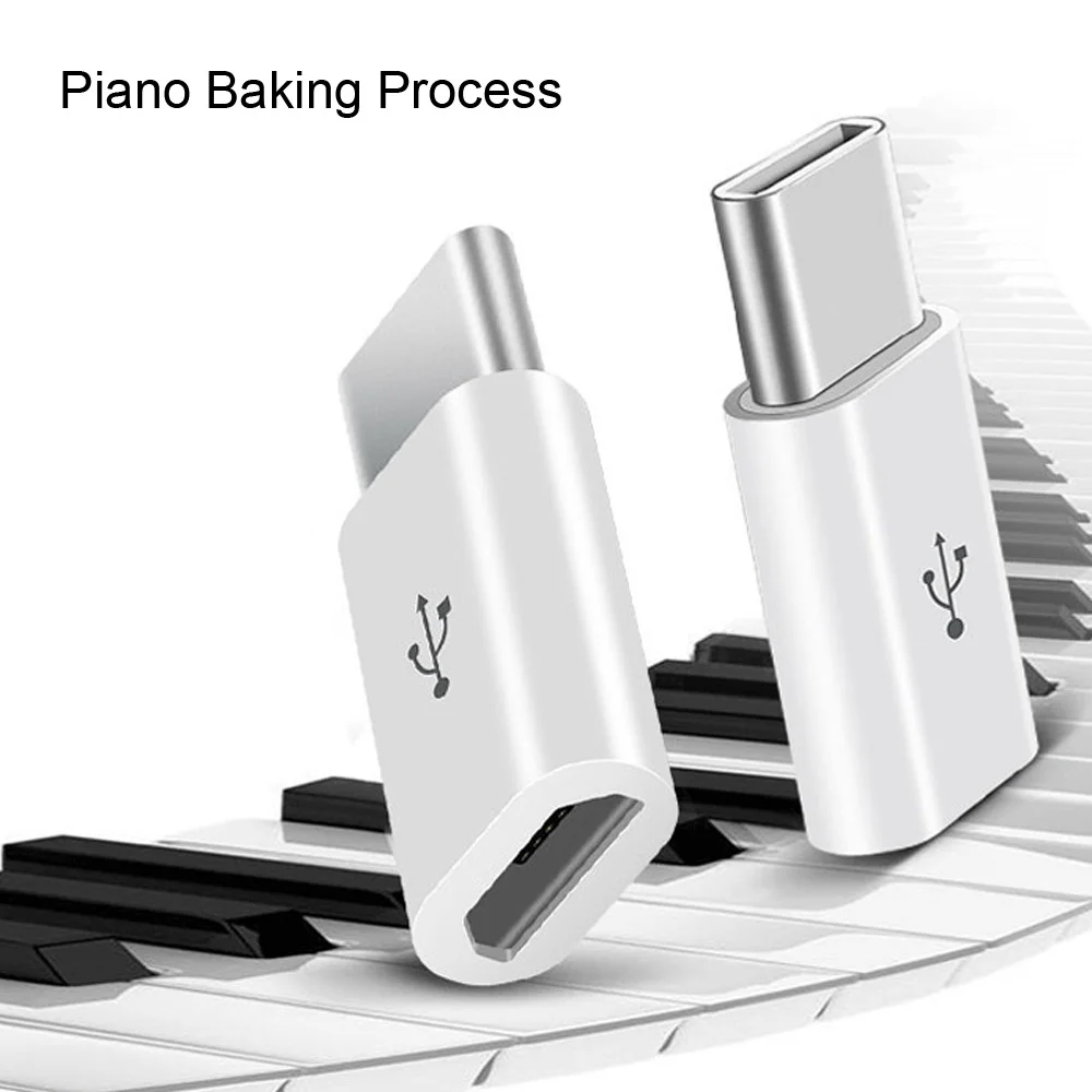 100 шт./лот, Micro USB штекер-type C, usb type-C конвертер, OTG адаптер для huawei, Xiaomi, Android, Macbook, адаптер для зарядки данных