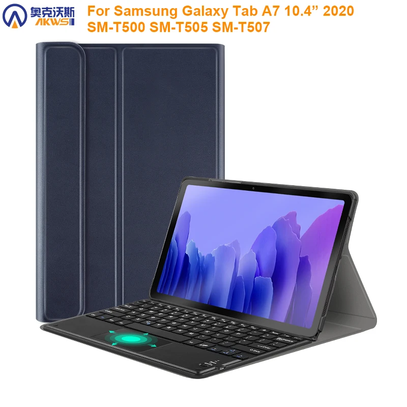Mousepad Keyboard Case For Samsung Galaxy Tab A7 2020 10.4 Tab S7 S6 Lite A 10.1 2019 S5e 10.5