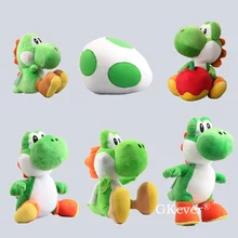 15-34 см серия Марио# Yoshi# яйцо Йоши Плюшевые игрушки куклы мягкая игрушка для сна фигурка детей подарок на день рождения