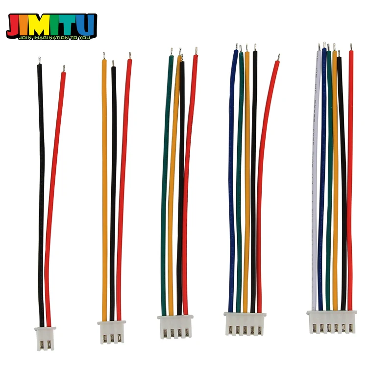 5 PCS/lot 100mm JST-XH 2s 3s 4s 5s 6s LiPo Battery Balance Charger Plug Line/Wire/Connector 22AWG Balancer cable