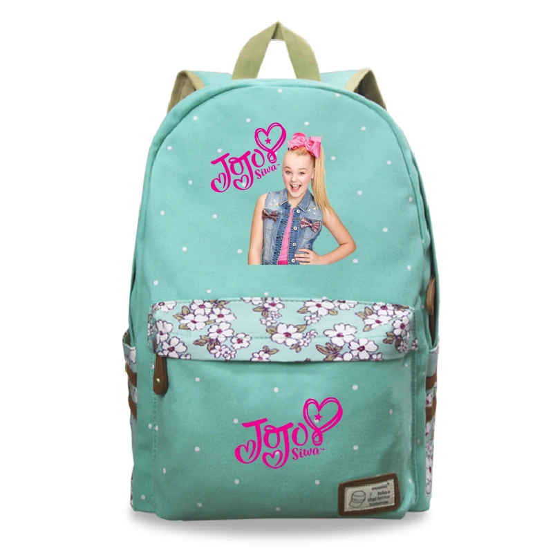 Повседневный Рюкзак Jojo Siwa студенческий модные новые высококачественные сумки