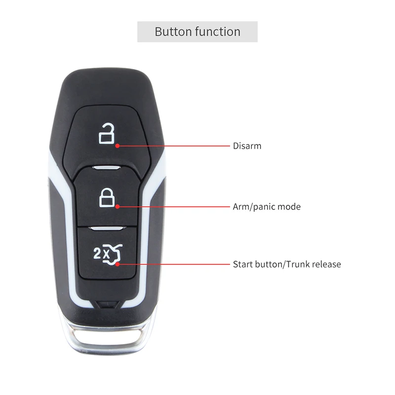 Автосигнализация EASYGUARD start stop подходит для Ford plug and play can bus совместимый pke Автозапуск Дистанционный Запуск кнопка запуска