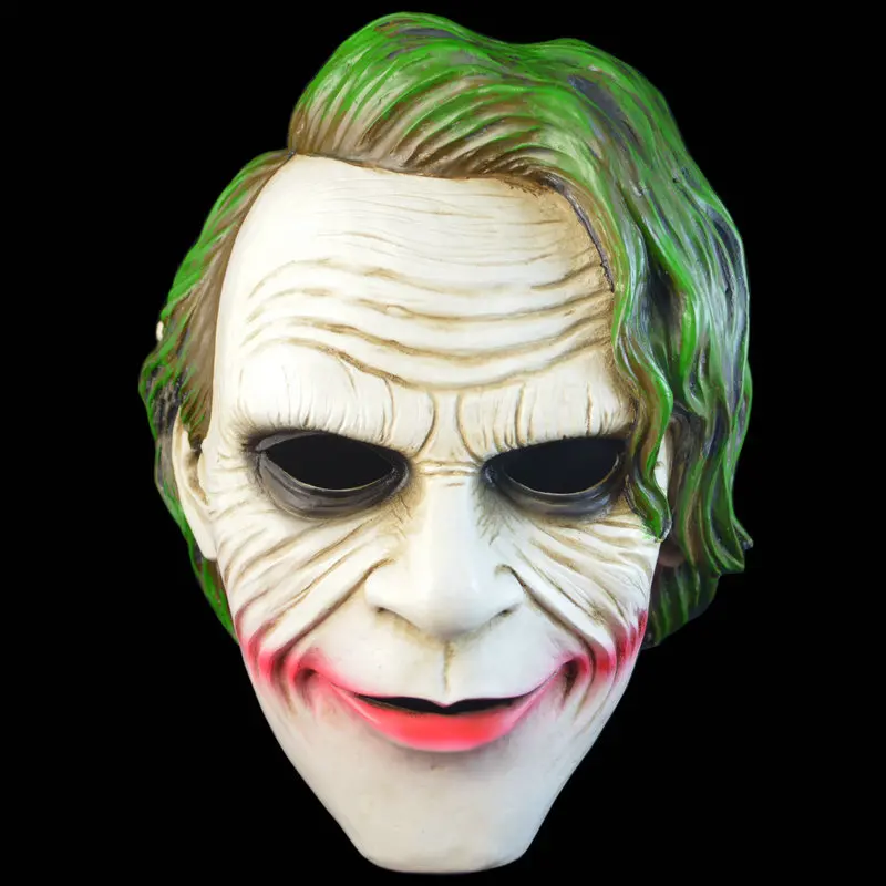 

Halloween horror clown mask dark night knight resin cos props cosplay