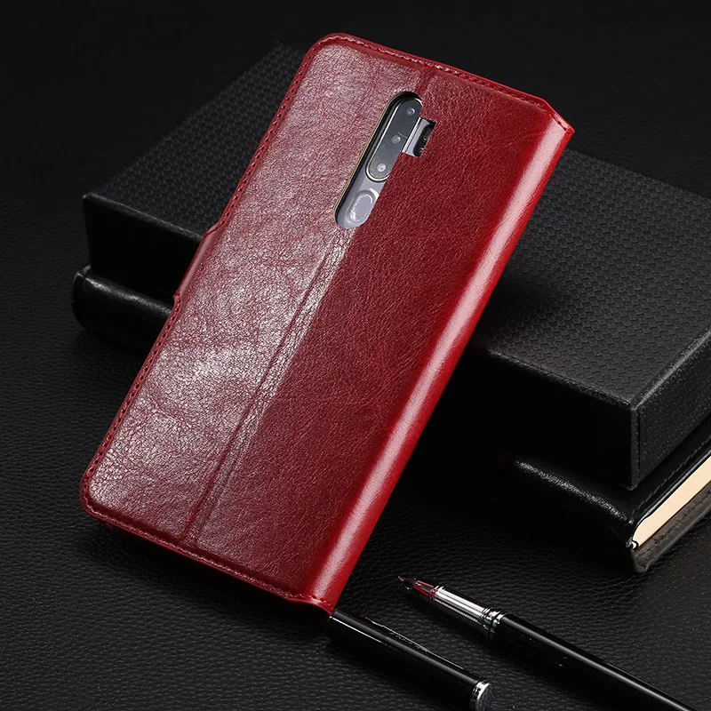 Чехол-книжка для телефона V30 Vita, с отделением для карт, из кожи ...