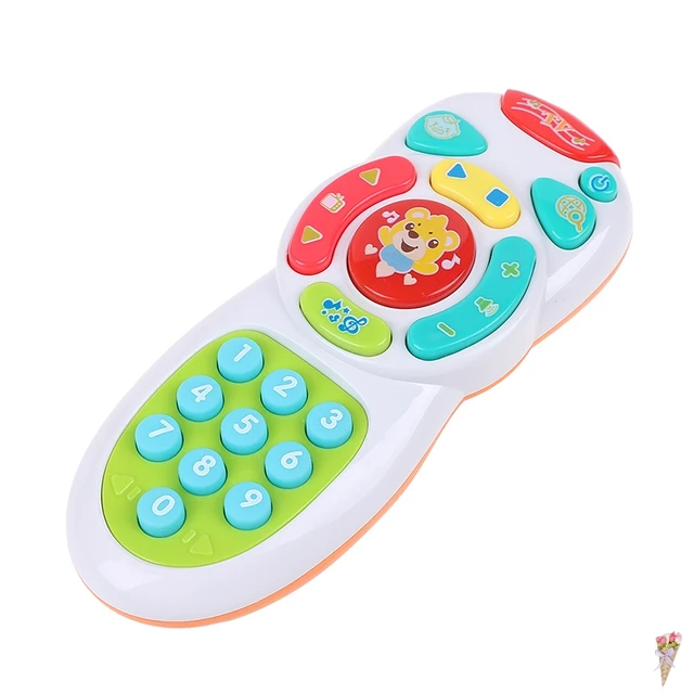 Baby Toys Music Mobile Phone TV Remote Control Early Educational Toys Electric Learning Machine Toy Gifts 4