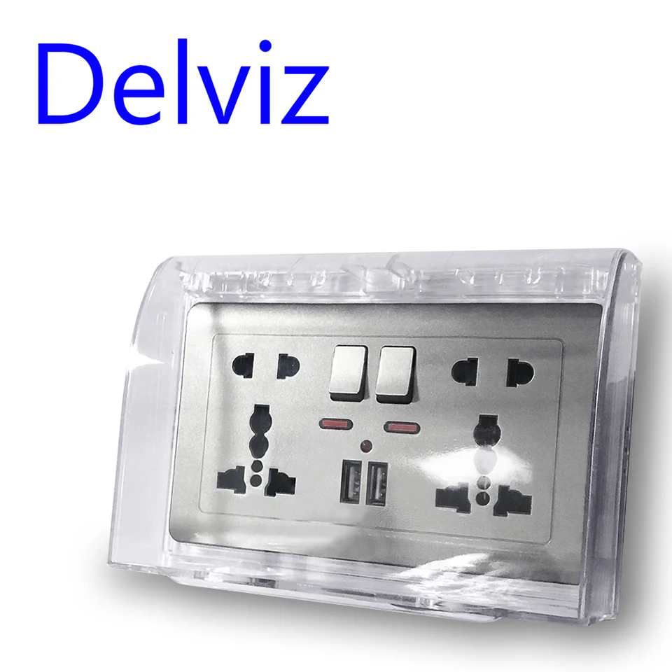 Delviz İngiltere standart anahtar priz koruyucu kutu tozluk duvar Delviz İngiltere standart anahtar priz koruyucu kutu tozluk duvar