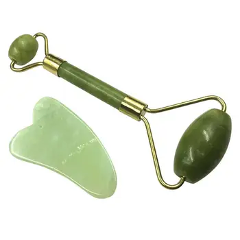

Facial Roller Natural Jade Quartz Face Jade Stone Roller Beauty Massage Tool Face Lift Massager Dropshipping