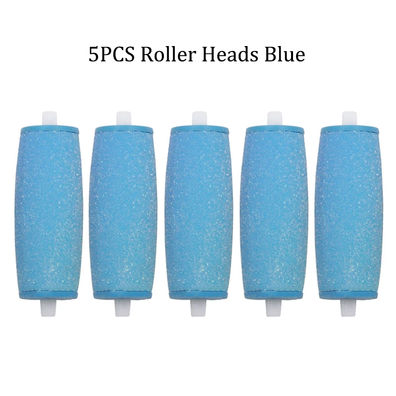 5PCS Blue Электрические педикюрные инструменты инструмент для ухода за ногами Жесткий сухой мертвой кожи кутикулы Remover Педикюр Уход Шлифовальные электрической шлифовальной пилки для ног на коже - Цвет: 5PCS Blue
