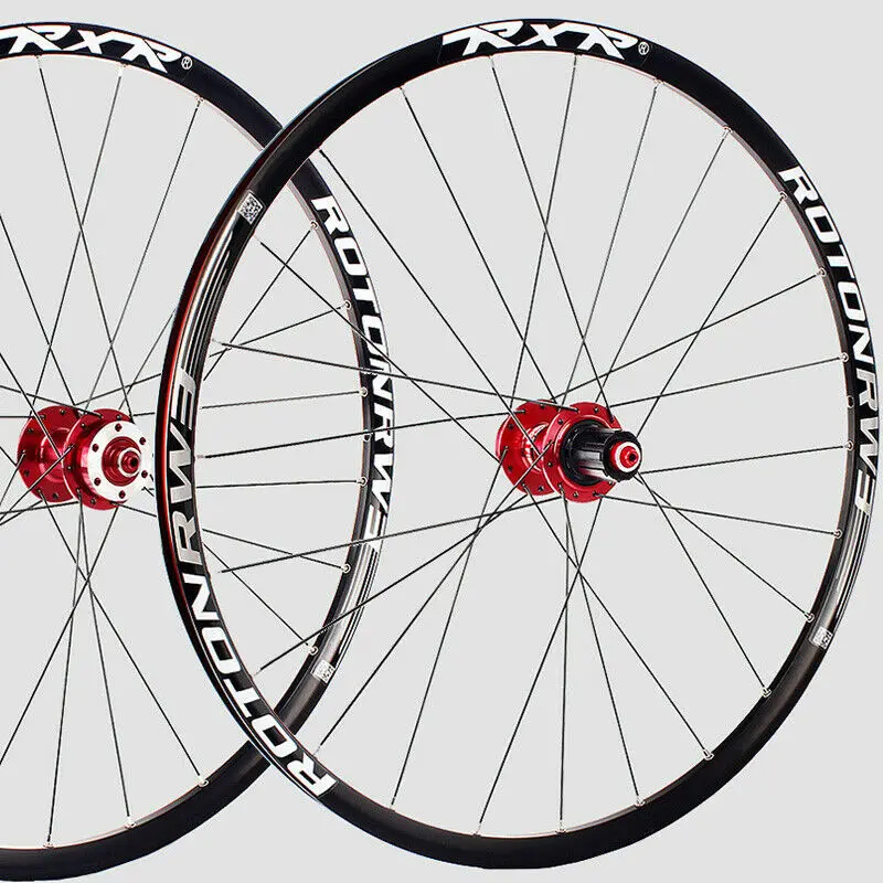 RXR MTB 29er 27,5 er 26er Wheelset 7-11 скоростное колесо наборы горный велосипед алюминиевый передний задний обод колеса подходят Shimano SRAM кассеты