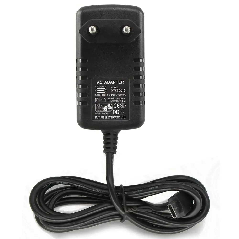 Raspberry PI 4 Модель B 5 в 3 А В/3 а 3000 мА адаптер питания USB Type C зарядное устройство Блок
