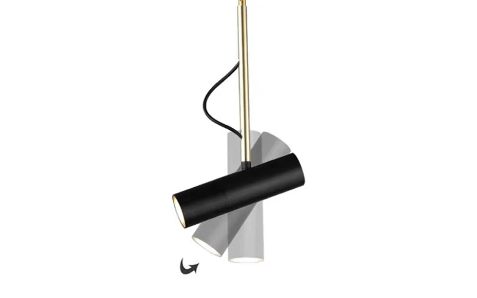 Прикроватный подвесной светильник для кухни, популярный подвесной светильник, Светодиодный точечный светильник, регулируемый подвесной светильник