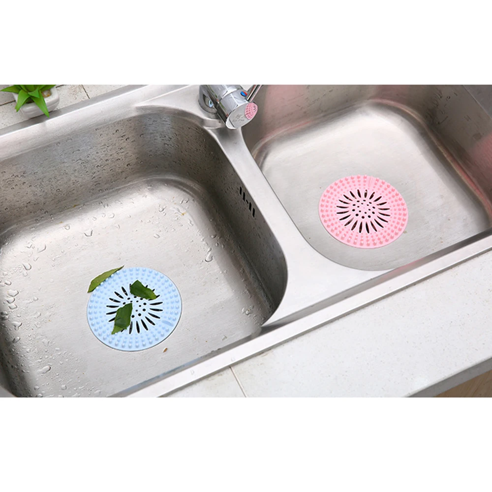 Стоки для душевой кабины, пробка для раковины и ванной силиконовая крышка творческие волосы коллекторы Универсальный напольный фильтр розовый+ синий+ зеленый