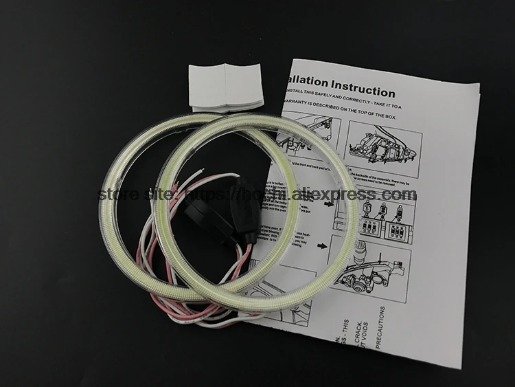 Для Nissan, Infiniti JX35 2011 2013 COB Led дневной свет Белый Halo Cob Led angel eyes Ring Error Free ультра яркий