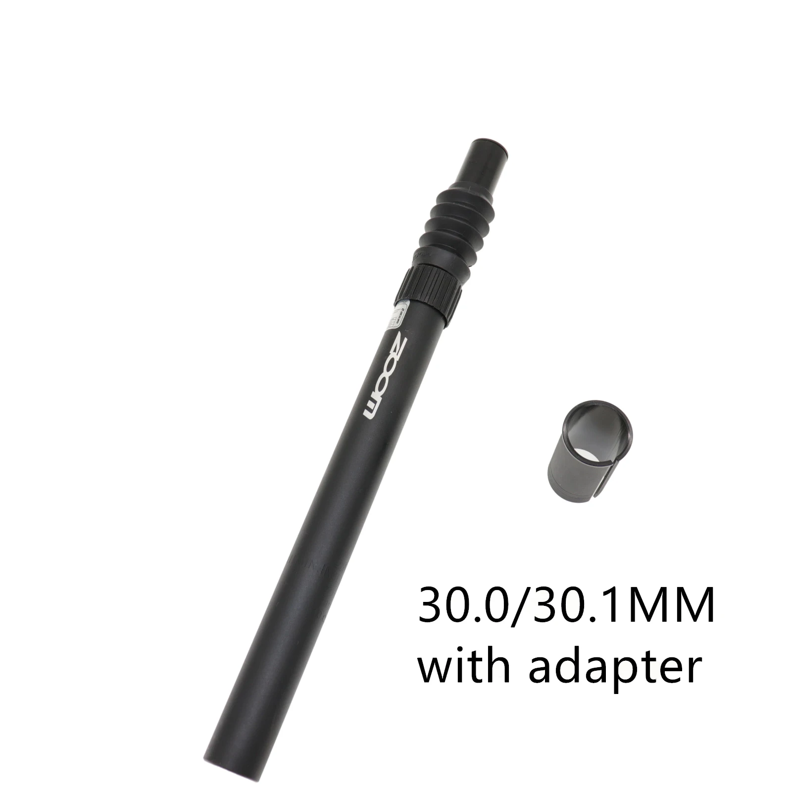 30.0mm with adapter Подвеска Подседельный штырь прямой столб Безголовый MTB велосипедный 25,4 27,2 28,6 30,9 31,6 мм велосипедный Подседельный штырь амортизатор без головы - Цвет: 30.0mm with adapter
