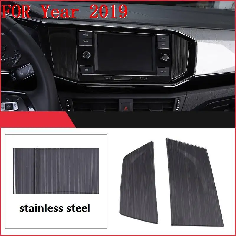 Control System Automobile Auto Personalized Upgraded Decorative Car Styling Bright Sequins Decoration 19 FOR Volkswagen Tayron - Название цвета: MODEL I
