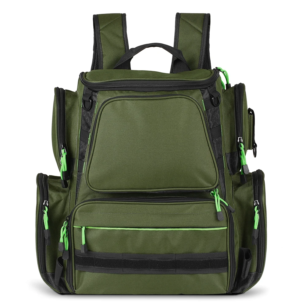 

Fishing Lures Bait Utility Box Storage Bag Fishing Bag Large Capacity Polyester Multifunctional Backpack Outdoor Tackle Bag