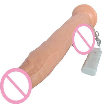 

Flesh Vibrating Super Soft Big Realistic Enlargement Skin Extender Trainer Props