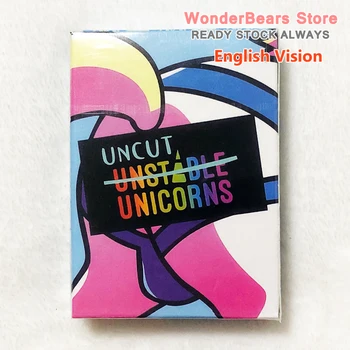 

Unstable Unicorns Uncut Expansion Pack 54 Cards Board Party Game for Adults 2-8 players Ages 21+