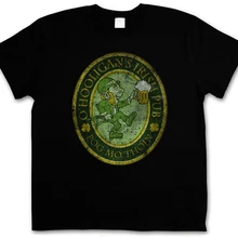 OHOOLIGANS, PUB irlandés, camiseta VINTAGE, Irlanda, Belfast, camisa de cerveza de Irlanda, camisetas de algodón para holgadas estupendas camisetas para hombres, camiseta