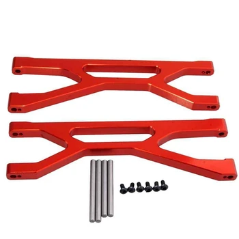 

RC TRA 7729 Upgrade Red Alum F/R Upper Suspension Arms for Traxxas X-MAXX Truck