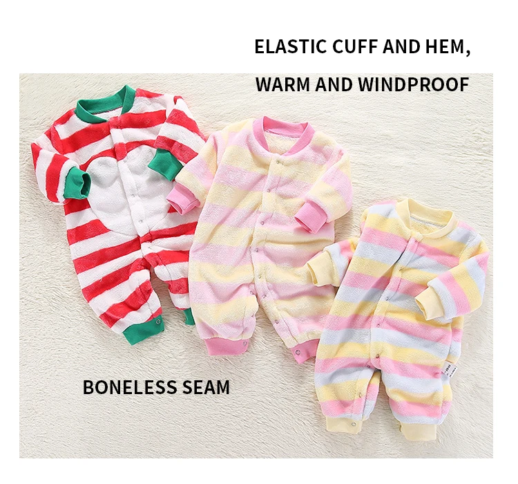 法拉绒多色家居服哈衣_03