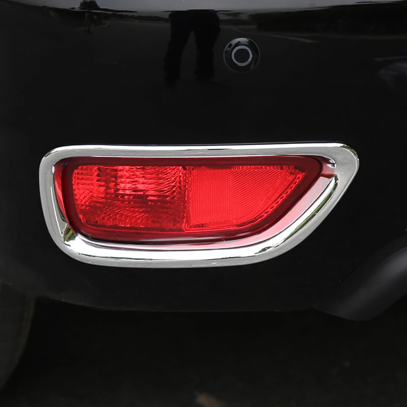 

For Nissan Patrol y62 fog light frame decoration 13-17 ABS chrome rear fog light trim tail fog lamp Cove accessories