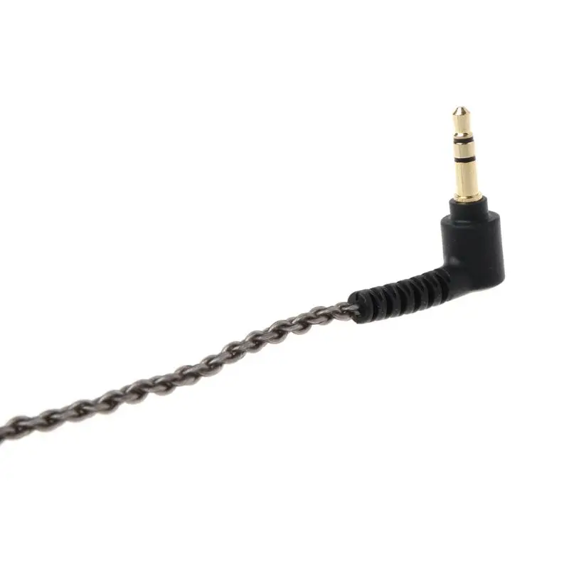 MMCX SE535 посеребренный кабель съемный провод для Shure SE215 SE315 SE846 UE900 наушники для iPhone Xiaomi гарнитура аксессуары