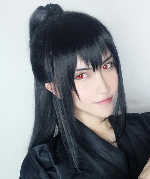 Wig Untamed Mo Dao Zu Shi Xue Yang, карнавальный костюм, Xue Chengmei, древняя Мужская одежда, Hanfu Hallween, рождественское нарядное платье - Цвет: Wig