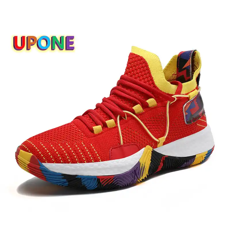 rainbow basketball shoes