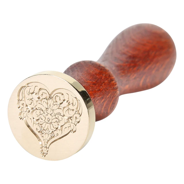 Wax Seal Stamp Fire Painting Plant Creative Patterns DIY Envelope for Crown Tree Ornament Parties Wedding