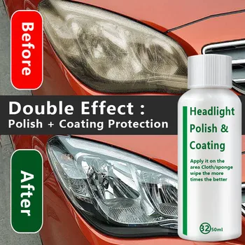 

NewCar Headlight Repair Liquid Lamp Retreading Agent Glitter Auto Polish Len Restoration car headlight restorer kit