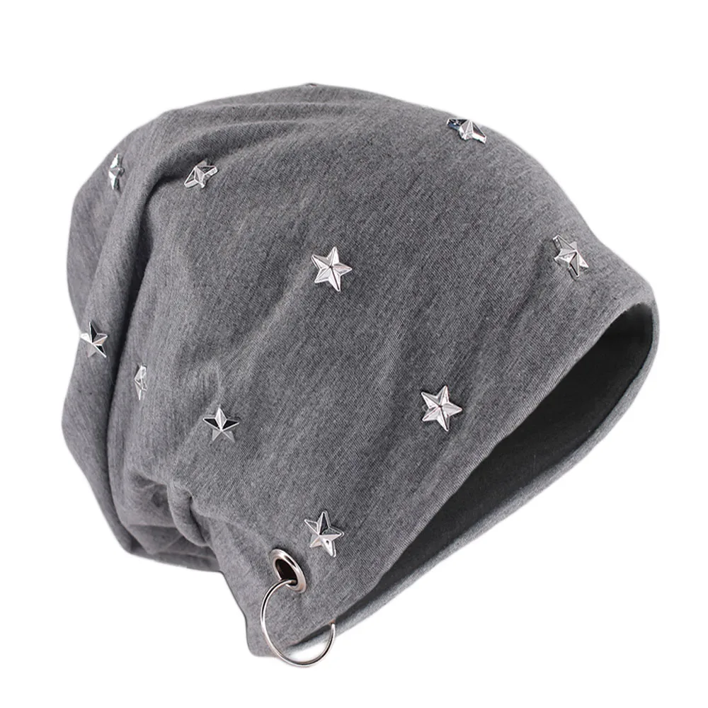 winter beanie hat New Fashion Women Autumn Warm Beanies Skullies Casual Winter Hip Hop Star DIY Hats Cap For Girls Outdoor Brand Female Bonnet men's skullies and beanies