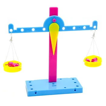 

DIY Plastic Educational Lever Principle Balance Scale Toys Learning Practical Ability 15 *15 cm For Kids Gift