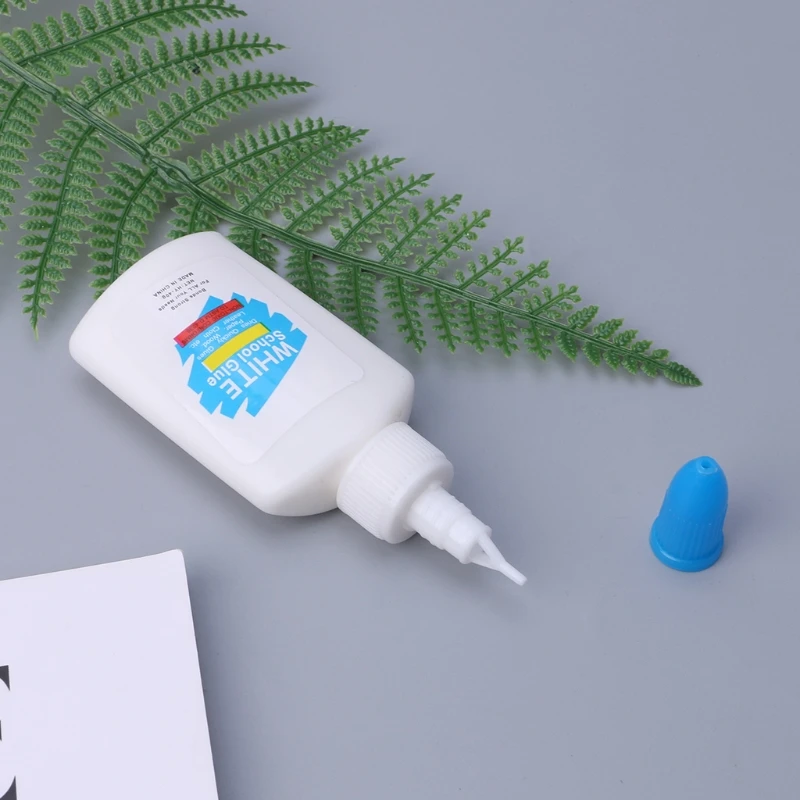 

White Glue Liquid Washable Sticker Super Strong Bond Paper Craft School Office