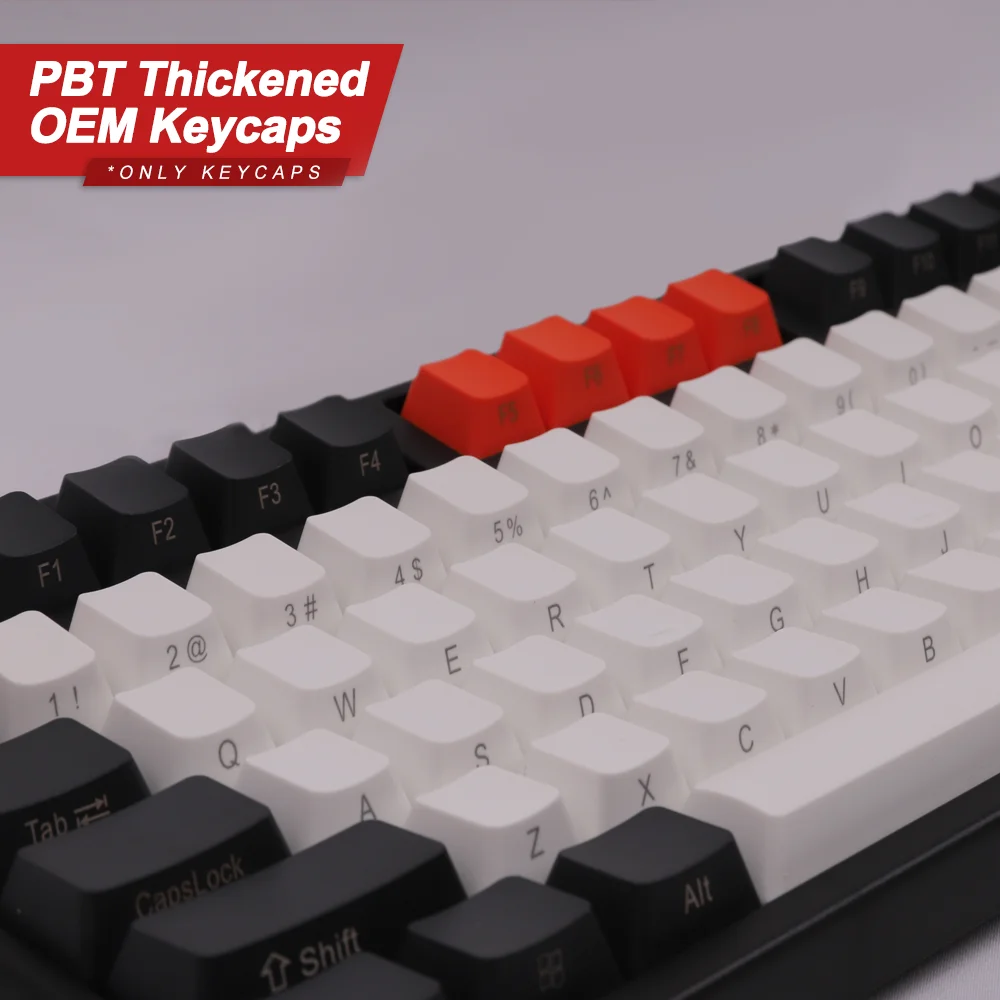 

Carbon Keycap for Mechanical Keyboard Colorful PBT OEM Profile Height 108 Keys for 61 87 104 Keyboard GK61 SK61 Anne Pro 2