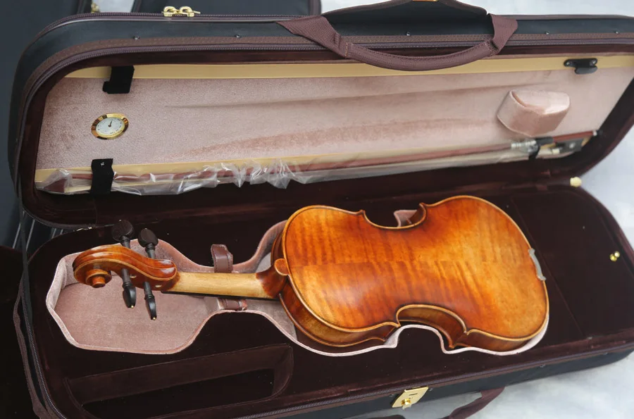 4/4 полный размер антикварная скрипка, Antonio Stradivari Cremonese 1716 модель W21