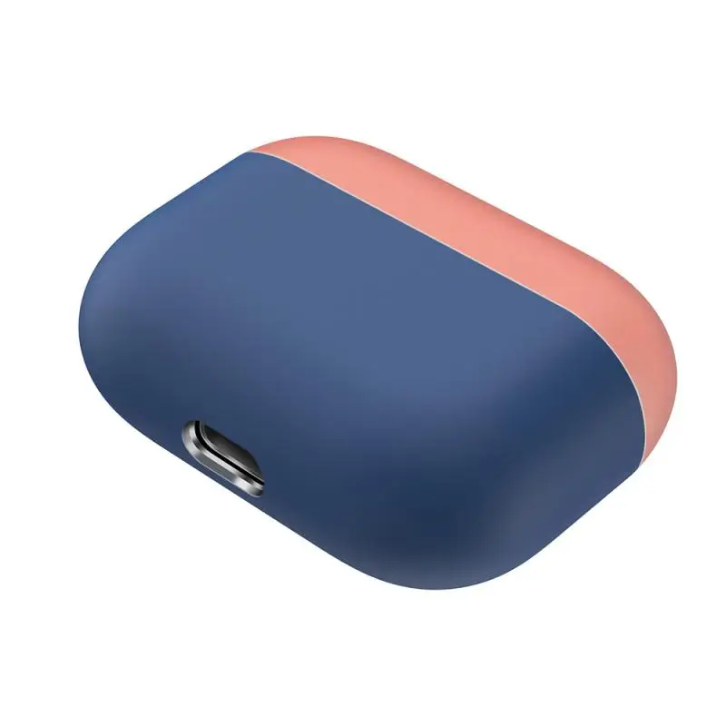 Чехол для наушников Apple AirPods Pro силиконовый чехол беспроводные Bluetooth наушники Air Pods защитный чехол для AirPod Pro Чехол - Цвет: C