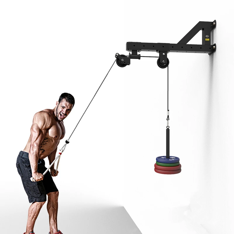 Home Gym Wall-mounted Cable Machine Attachments Workout Triceps Biceps Pulley System Fitness Pull Down Rope Equipment F1094 Multi Purpose Trainer Home GYM Equipment  https://gymequip.shop/product/home-gym-wall-mounted-cable-machine-attachments-workout-triceps-biceps-pulley-system-fitness-pull-down-rope-equipment-f1094/