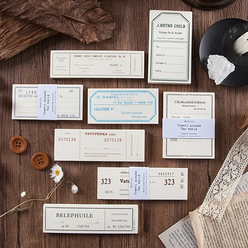 

Travel Around The World Series Memo Pad Message Notes Decorative Vintage Notepad Note Paper Memo Stationery Office Supplies