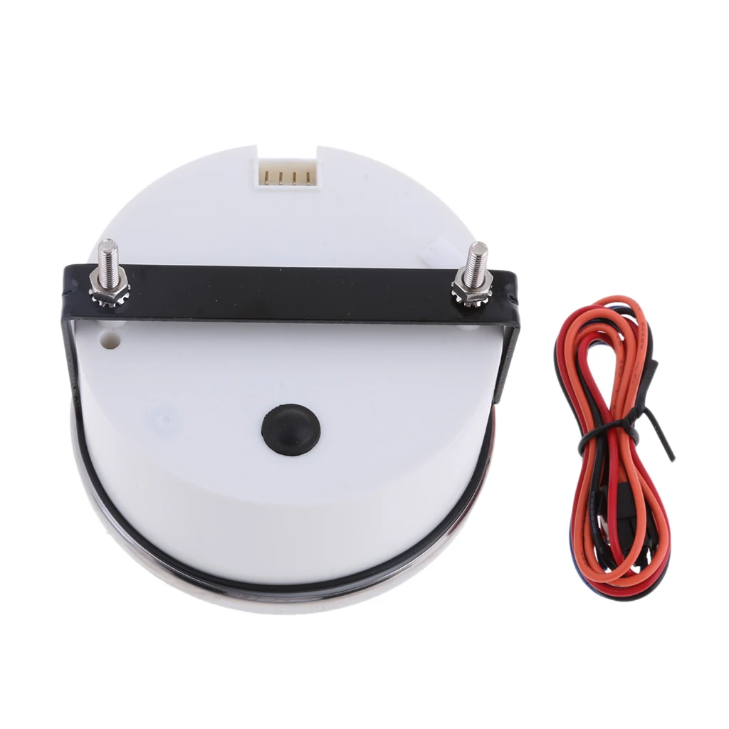 Waterproof Marine Tachometer Gauge Hour Meter 0-8000 RPM 85mm Install Dia #1