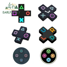 EARLFAMILY 13cm x 12.6cm per Playstation Controller adesivi per auto parabrezza personalità Laotop Decal moto accessori per auto