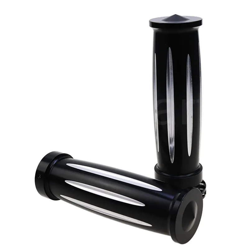 Accessori Moto 1 "25Mm Manubrio Manopole Impugnatura Universale Per Harley Softail Sportster Dyna V-Rod Touring Road Glide