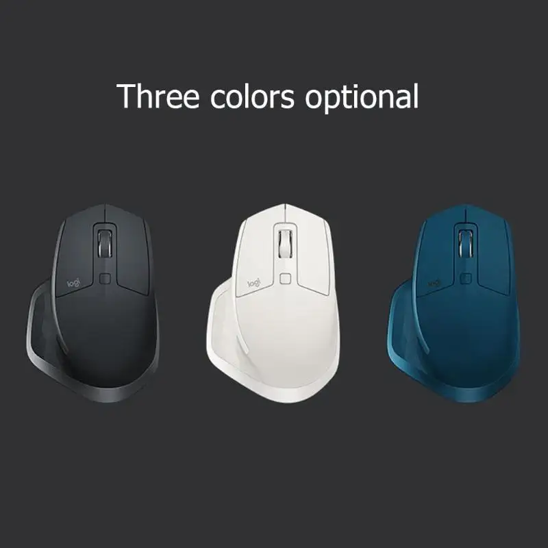 Беспроводная мышь logitech MX Master 2 S, 4000 dpi, зарядка через USB, Bluetooth, игровая мышь, 7 кнопок, лазерная мышь для макросъемки