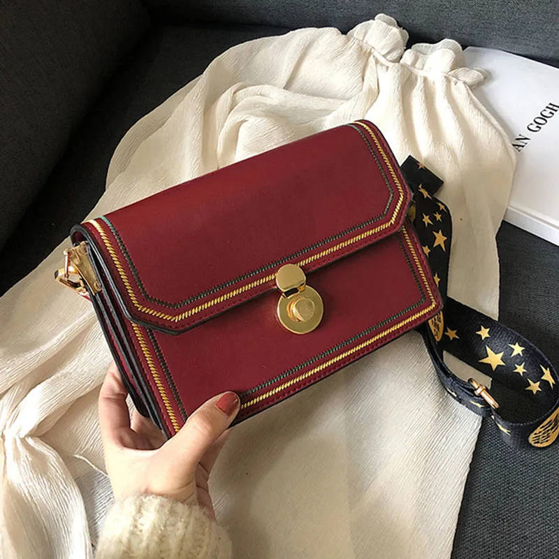 

Designer straps Vintage women bag Small shoulder messenger bags womens crossbody travel handbags and purses for lady femme 2019