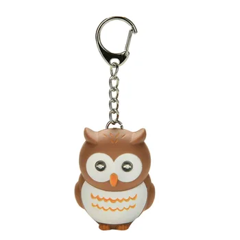 

Children Toy Gift for Lovers Gifts Cute LED Keychains Owls Keychain Creative Glowing Pendant Keychais