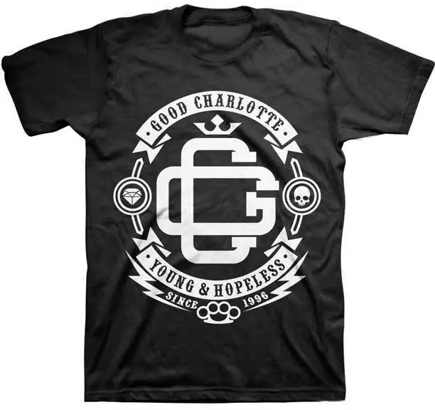 Футболка Good Charlotte youn&ltwbr/&gtg &amp Hopeless offic&ltwbr/&gtial s m l xl 2xl new| |