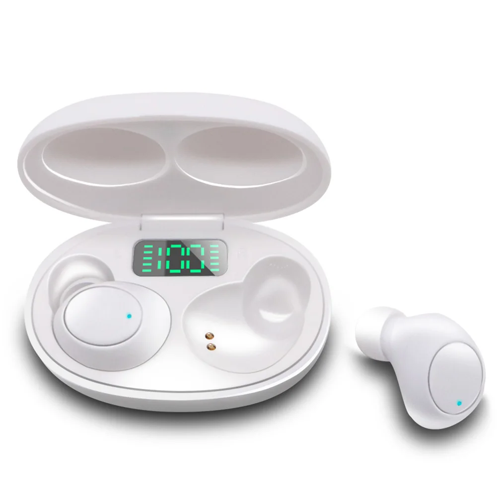 Mini Bluetooth 5 0 Earphones Wireless Headphones 9D Hifi Stereo Sports Waterproof Wireless Earphone Headset With Microphone