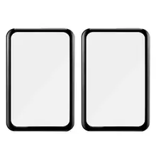 

2Pcs Screen Film Excellent Transparent HD Glass Bracelet Tempered Protective Film Watch Screen Protector Protective Film