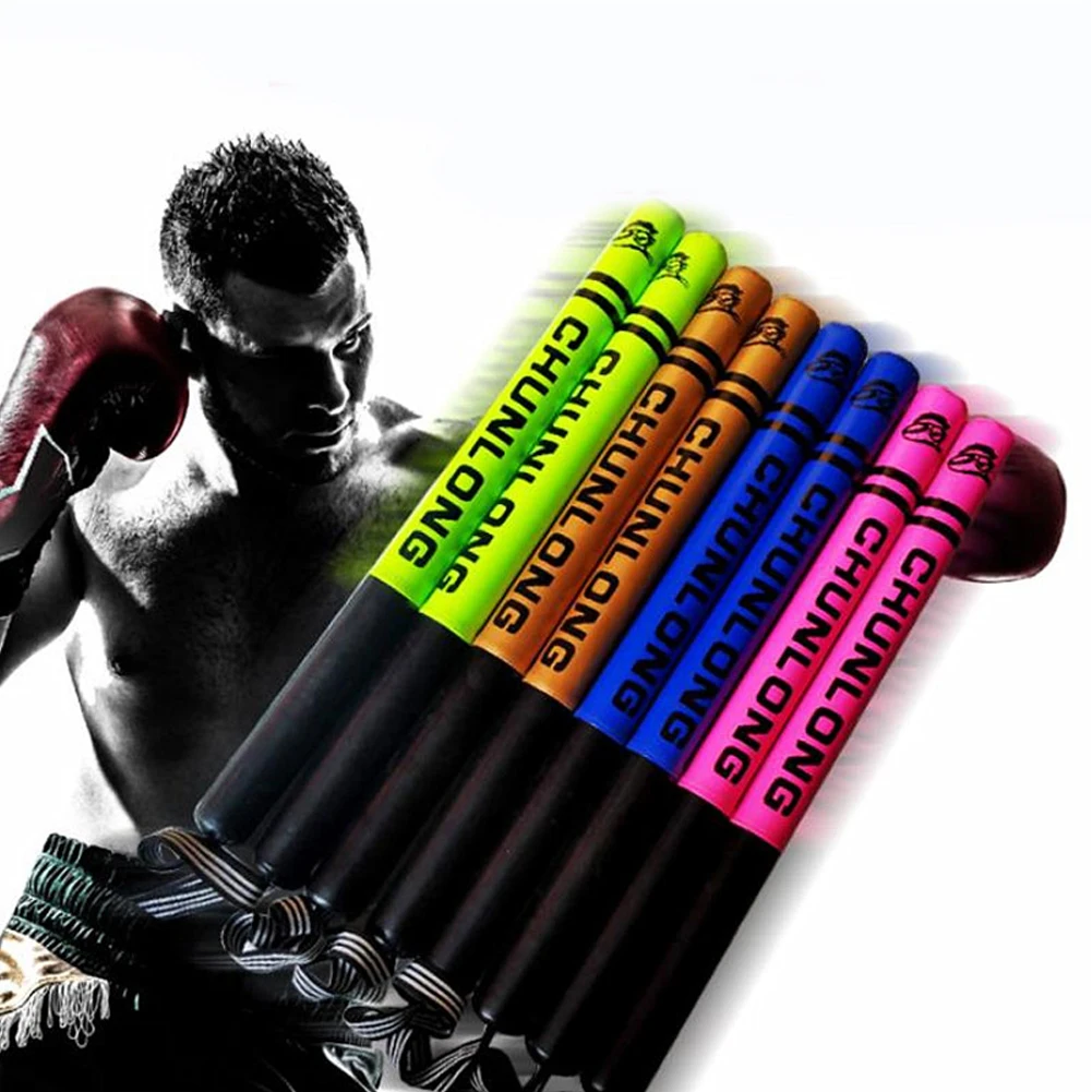 2pcs Agility Training Sticks Tool Punching Pads Target Speed Reaction Grappling Durable Boxing PU Leather Coordination Training